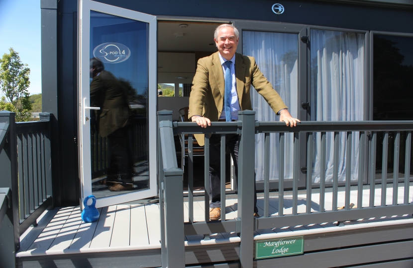 Geoffrey at Harford Bridge Holiday Park