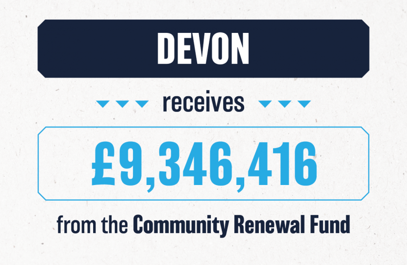 Devon has received £9,346,416